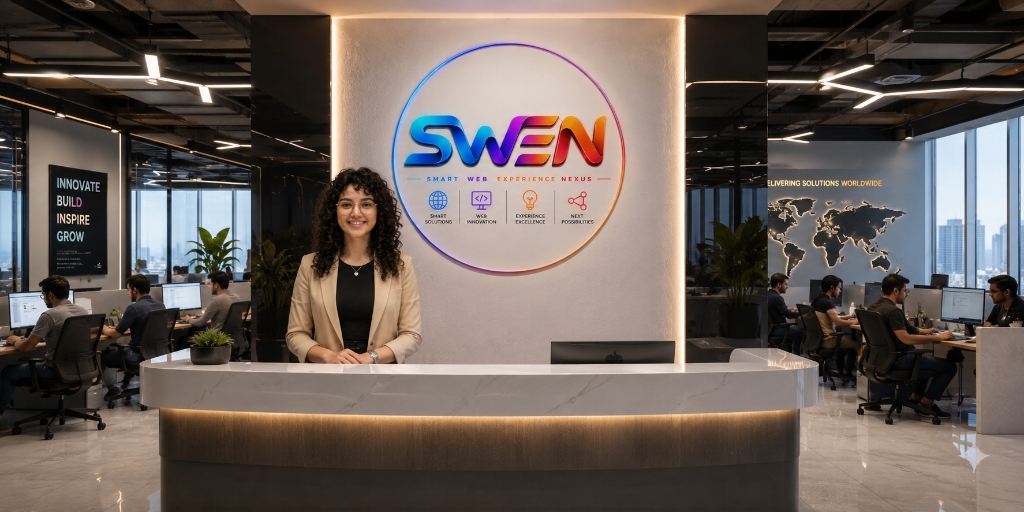 SWEN Corporate Office Reception Area